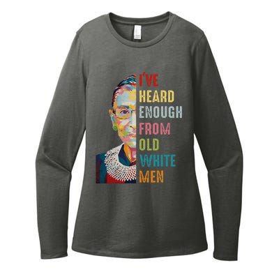 Rbg IVe Heard Enough Womens CVC Long Sleeve Shirt