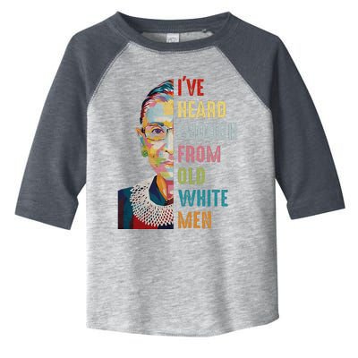 Rbg IVe Heard Enough Toddler Fine Jersey T-Shirt