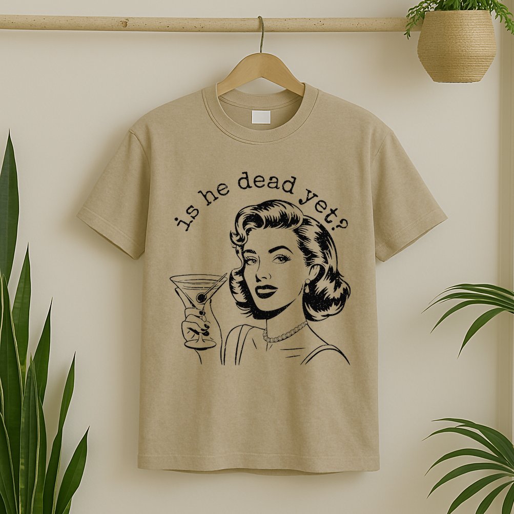 Retro Is He Dead Yet Anti Fascism T-Shirt