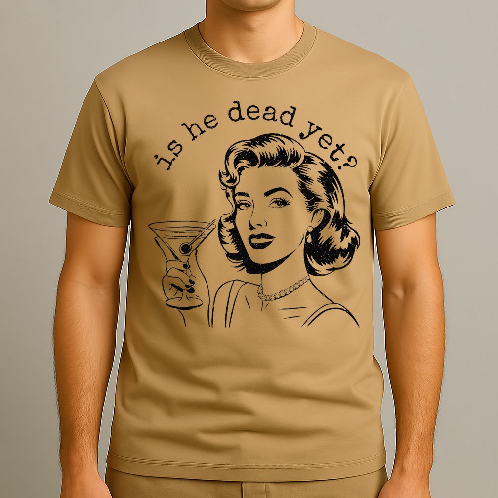 Retro Is He Dead Yet Anti Fascism T-Shirt