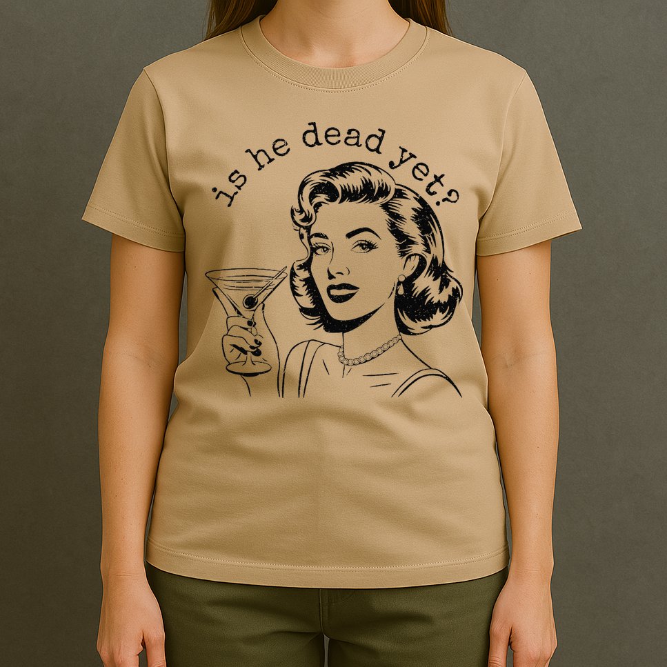 Retro Is He Dead Yet Anti Fascism T-Shirt