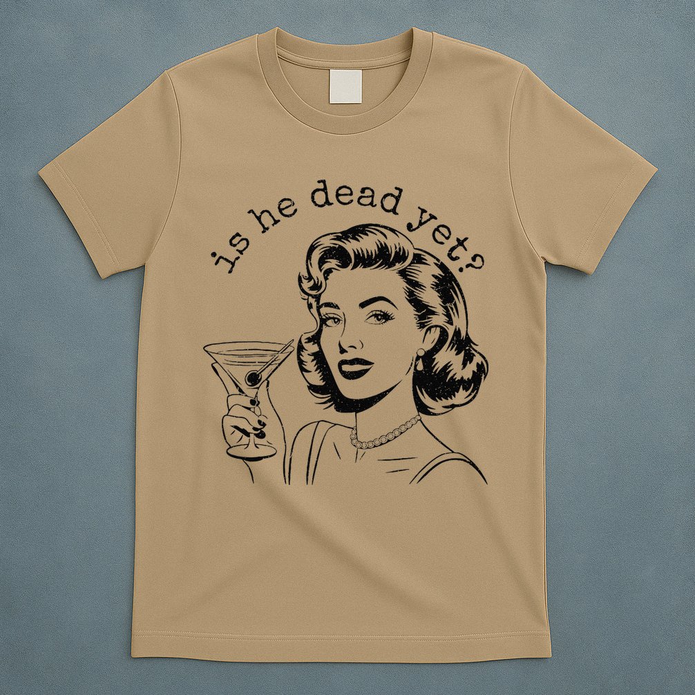 Retro Is He Dead Yet Anti Fascism T-Shirt