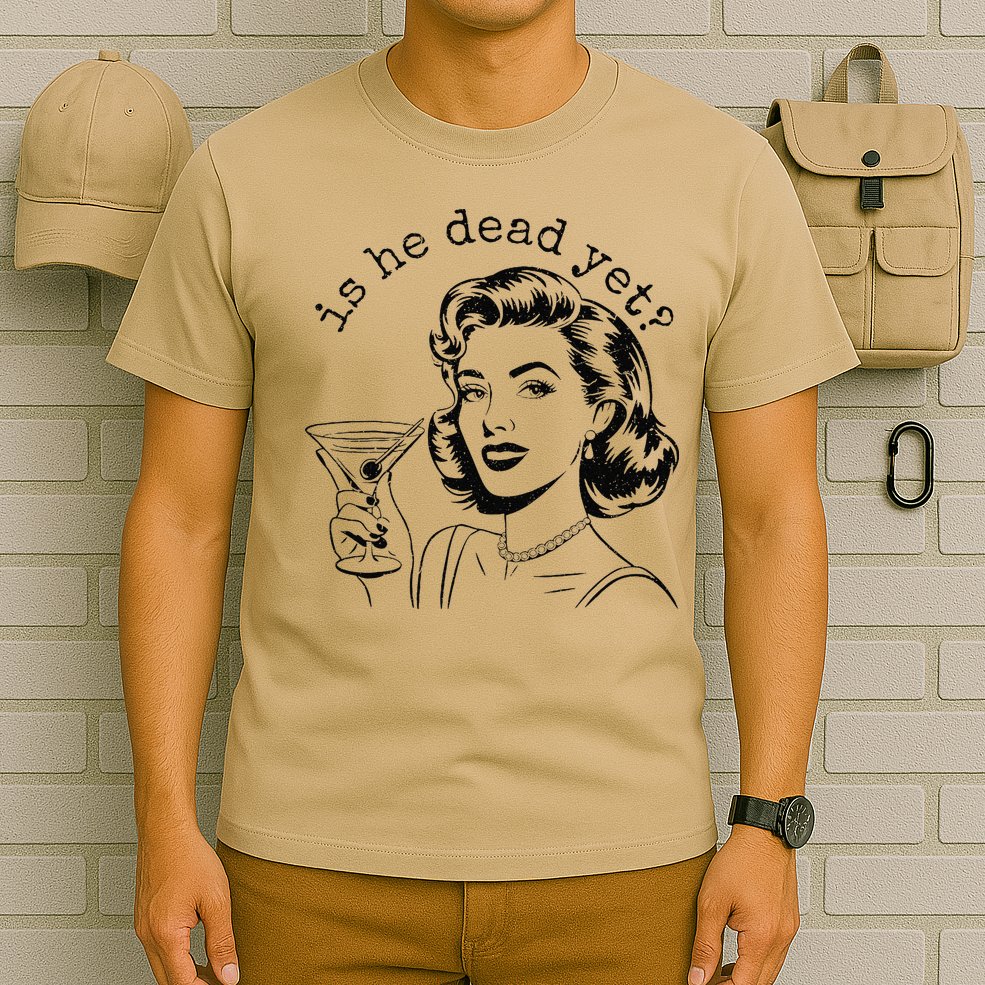 Retro Is He Dead Yet Anti Fascism T-Shirt