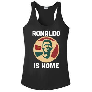 Ronaldo Is Home Manchester Ladies PosiCharge Competitor Racerback Tank