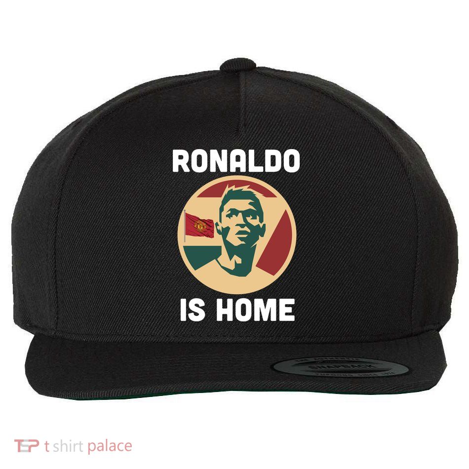 Ronaldo Is Home Manchester Wool Snapback Cap