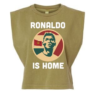 Ronaldo Is Home Manchester Garment-Dyed Women's Muscle Tee