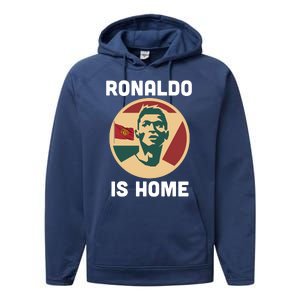 Ronaldo Is Home Manchester Performance Fleece Hoodie