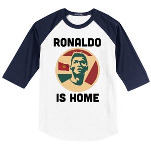 Ronaldo Is Home Manchester Baseball Sleeve Shirt