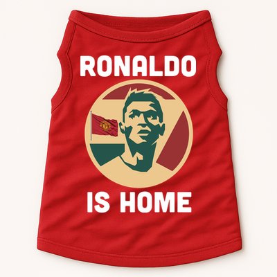 Ronaldo Is Home Manchester Doggie Tank