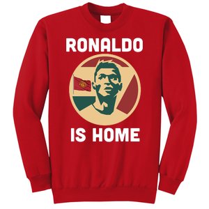 Ronaldo Is Home Manchester Sweatshirt