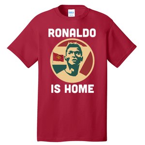 Ronaldo Is Home Manchester Tall T-Shirt