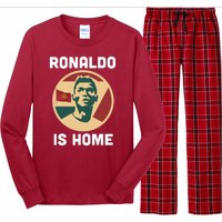 Ronaldo Is Home Manchester Long Sleeve Pajama Set