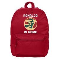 Ronaldo Is Home Manchester 16 in Basic Backpack