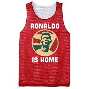 Ronaldo Is Home Manchester Mesh Reversible Basketball Jersey Tank