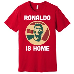 Ronaldo Is Home Manchester Premium T-Shirt