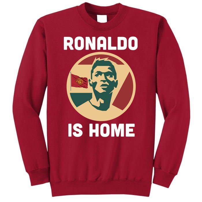 Ronaldo Is Home Manchester Tall Sweatshirt