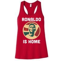 Ronaldo Is Home Manchester Women's Racerback Tank