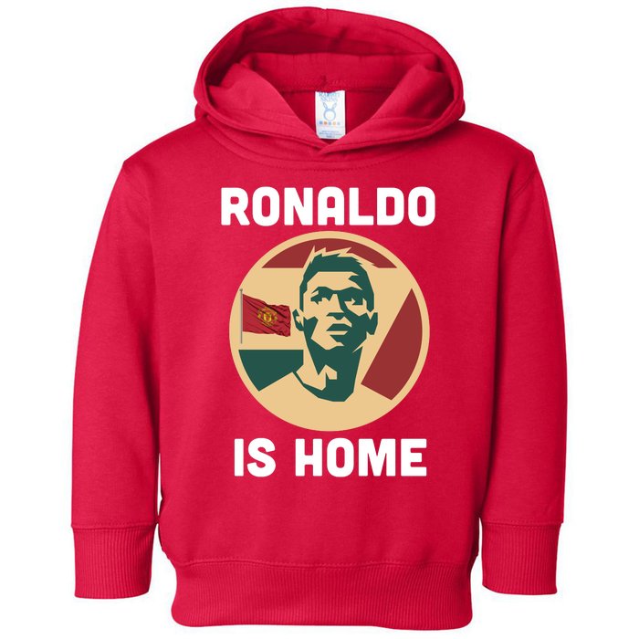 Ronaldo Is Home Manchester Toddler Hoodie