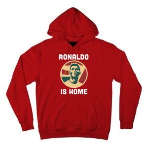 Ronaldo Is Home Manchester Tall Hoodie