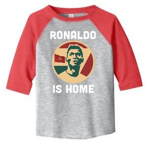 Ronaldo Is Home Manchester Toddler Fine Jersey T-Shirt