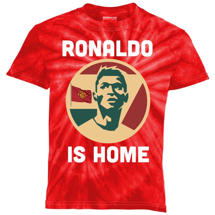 Ronaldo Is Home Manchester Kids Tie-Dye T-Shirt