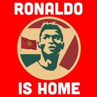 Ronaldo Is Home Manchester Zip Tote Bag