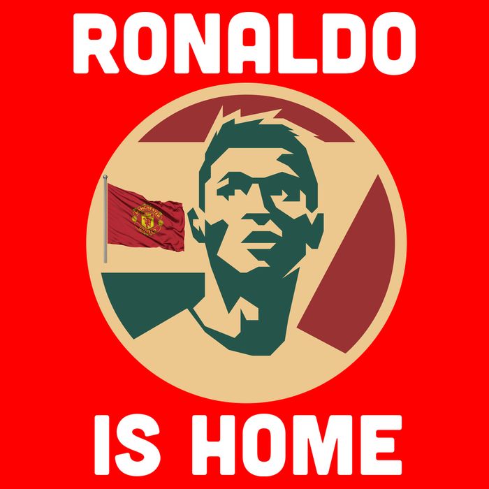 Ronaldo Is Home Manchester Zip Tote Bag