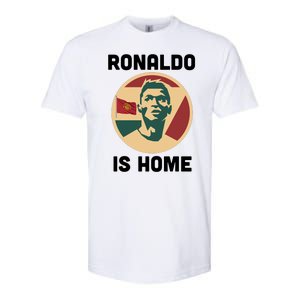 Ronaldo Is Home Manchester Softstyle CVC T-Shirt