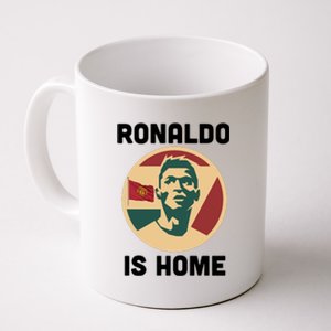 Ronaldo Is Home Manchester Coffee Mug