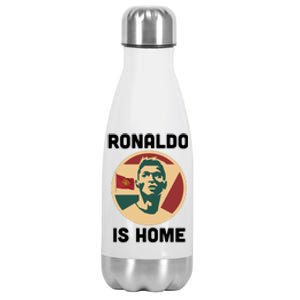 Ronaldo Is Home Manchester Stainless Steel Insulated Water Bottle