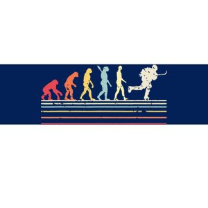 Retro Ice Hockey Evolution Gift For Ice Hockey Players Bumper Sticker