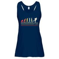 Retro Ice Hockey Evolution Gift For Ice Hockey Players Ladies Essential Flowy Tank