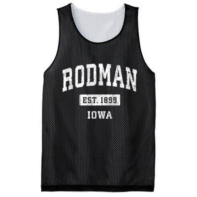 Rodman Iowa Ia Vintage Sports Established Mesh Reversible Basketball Jersey Tank