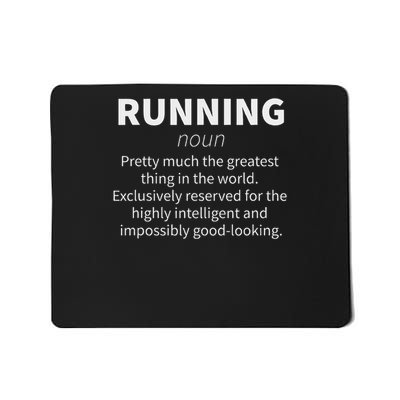 Running It's In My Dna Marathon Streak Runner Running Mousepad