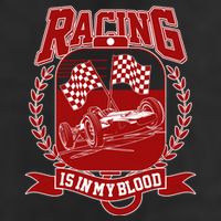 Racing Is In My Blood 25L Jumbo Tote