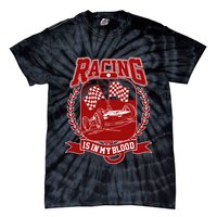 Racing Is In My Blood Tie-Dye T-Shirt