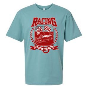 Racing Is In My Blood Sueded Cloud Jersey T-Shirt