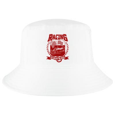 Racing Is In My Blood Cool Comfort Performance Bucket Hat
