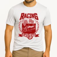 Racing Is In My Blood Cooling Performance Crew T-Shirt