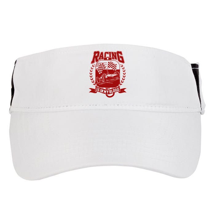 Racing Is In My Blood Adult Drive Performance Visor