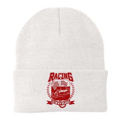 Racing Is In My Blood Knit Cap Winter Beanie