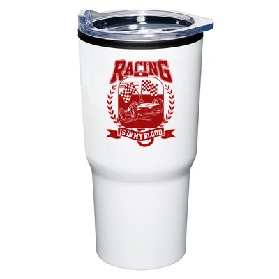 Racing Is In My Blood Tumbler