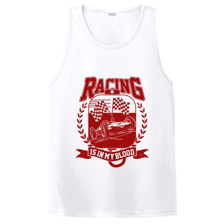 Racing Is In My Blood PosiCharge Competitor Tank