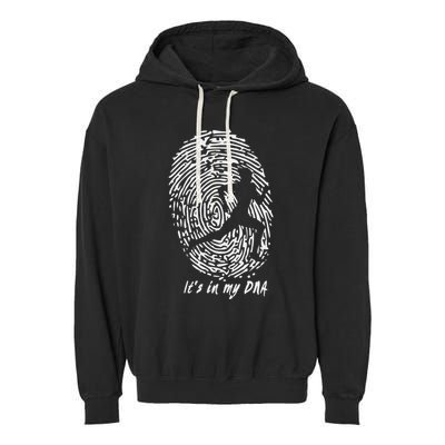 Running ItS In My Dna Garment-Dyed Fleece Hoodie