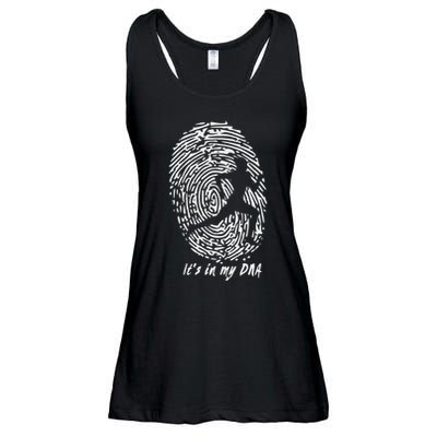 Running ItS In My Dna Ladies Essential Flowy Tank