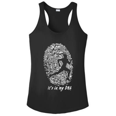 Running ItS In My Dna Ladies PosiCharge Competitor Racerback Tank
