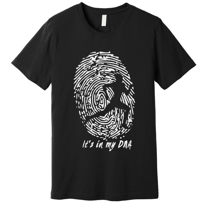 Running ItS In My Dna Premium T-Shirt