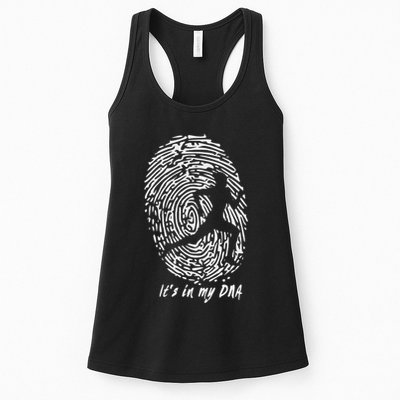 Running ItS In My Dna Womens Tank Top