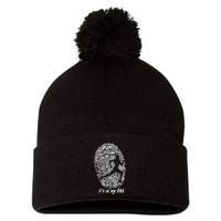 Running ItS In My Dna Pom Pom 12in Knit Beanie