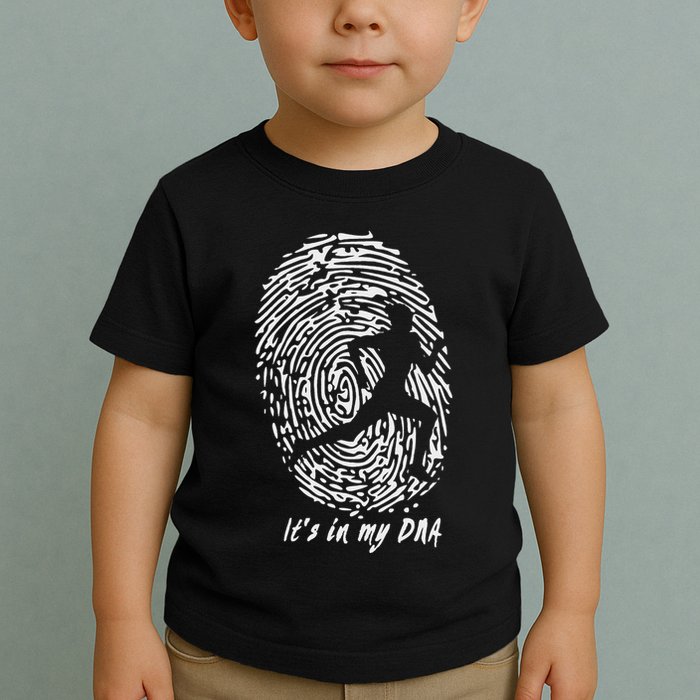 Running ItS In My Dna Toddler T-Shirt